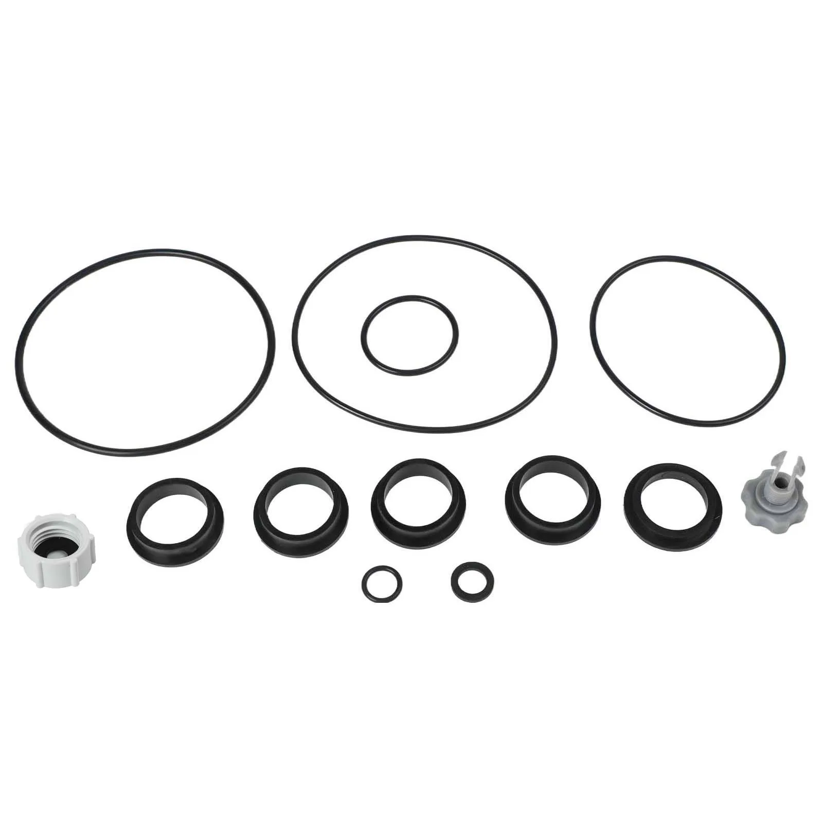 Replacement Drain Valve Cover and O Rings Set for Intex Pool Sand Filter Pumps Model 11456 and 25013 Seal Integrity