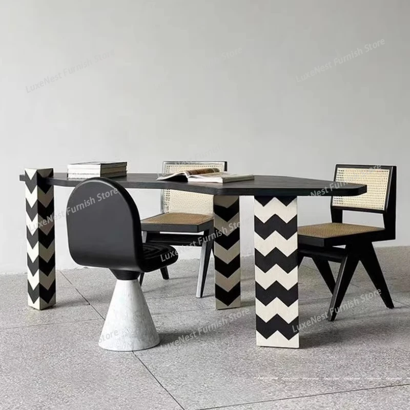 Beautiful Modern Office Desk Large Workstation Aesthetic Executive Reception Table Writing Mesa De Escritorio Office Furniture