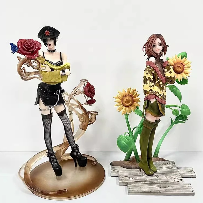 Nana Osaki Nana Komatsu Anime-Figur Manga Schönes Mädchen Statue Desktop PC Gehäuse Deko Sammlerstück Modell für Anime-Fans Otaku