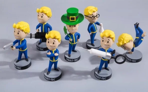 Neue Hot Vault Boy Generation 7 Wackelnde Anime-Actionfigur Statue Modell Raumdekoration Spielzeug Überraschungsgeschenk – Detail 11