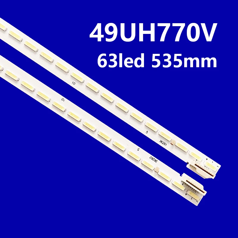 Светодиодная лента подсветки 63LED для телевизора 49UH770V 49 