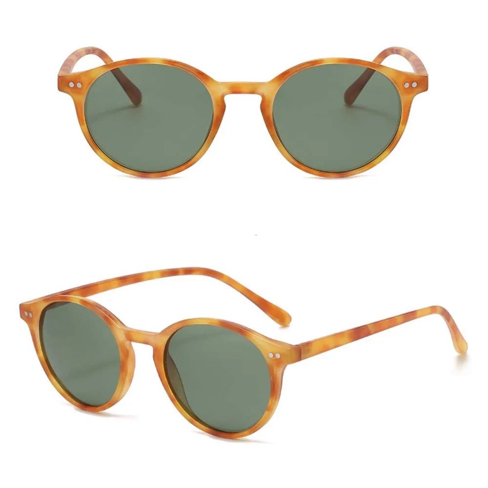 نظارات شمسية للحفلات TR للجنسين من Sunnies Leopard مطبوعة بإطار كامل من البولي كربونات خفيفة الوزن وإكسسوارات أزياء ريترو HD نظارات شمسية يوميًا