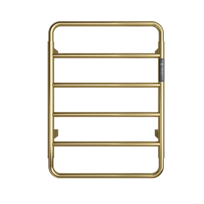 Bathroom smart carbon fiber heating electric towel rack, drying rack, stainless steel towel rack