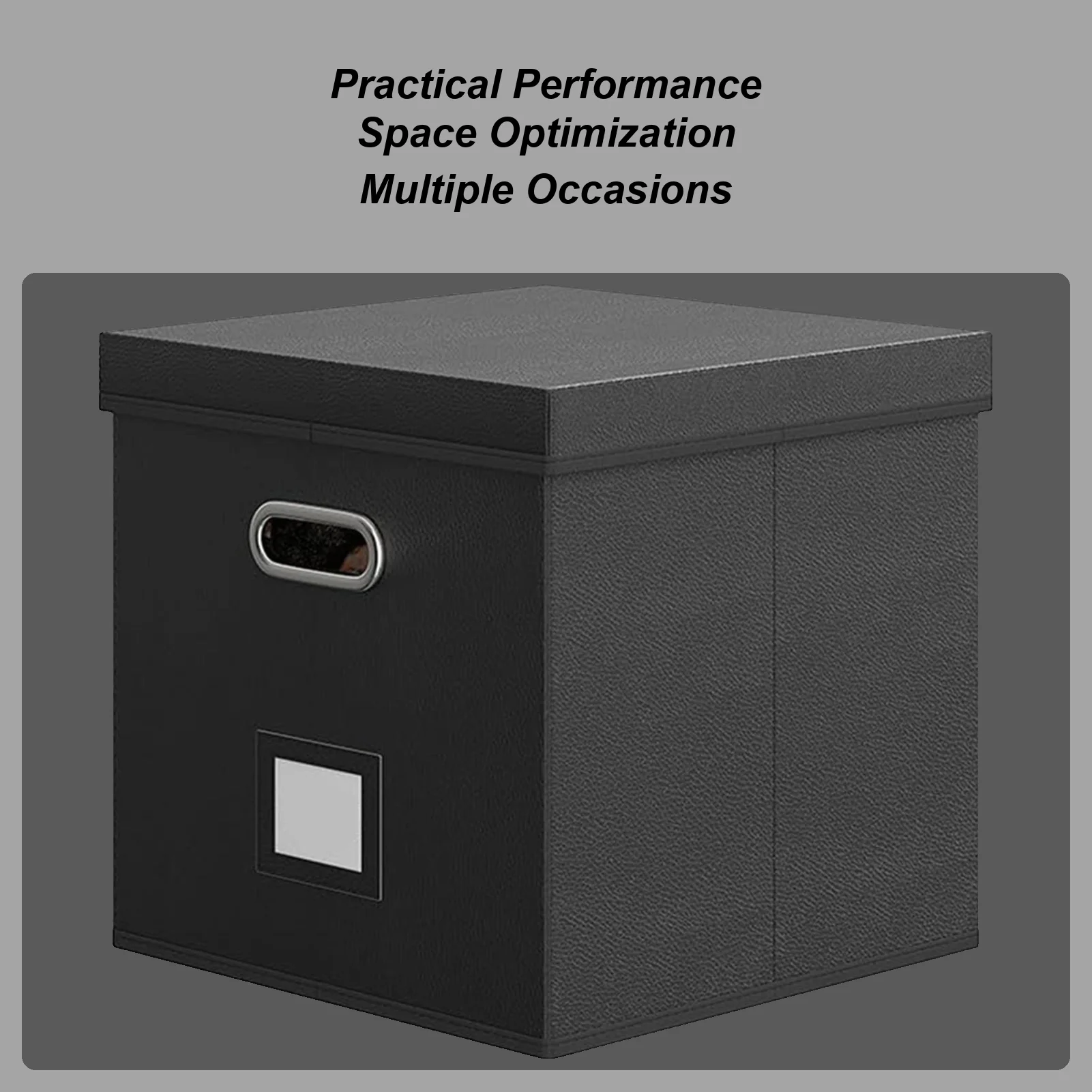 Record Holder Stackable Record Organizer With Lid Storage File Boxes for Student Friends Family Collection Display Moving Studio