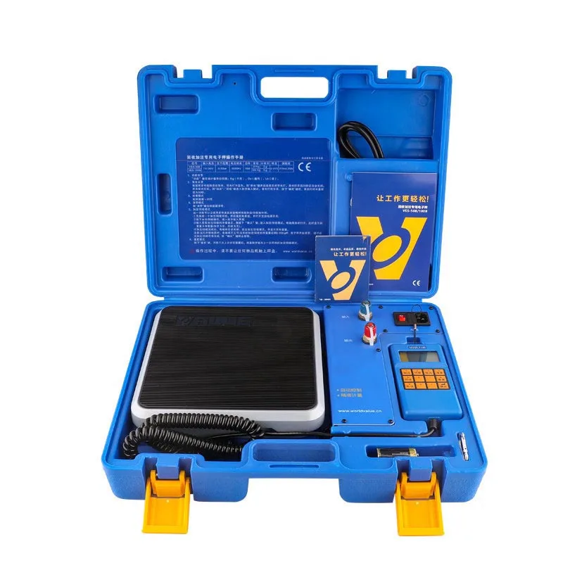 Quantitative Refrigerant Charging Electronic Scale Portable High Precision Tool For Air Conditioner Repair On Site Fluoridation