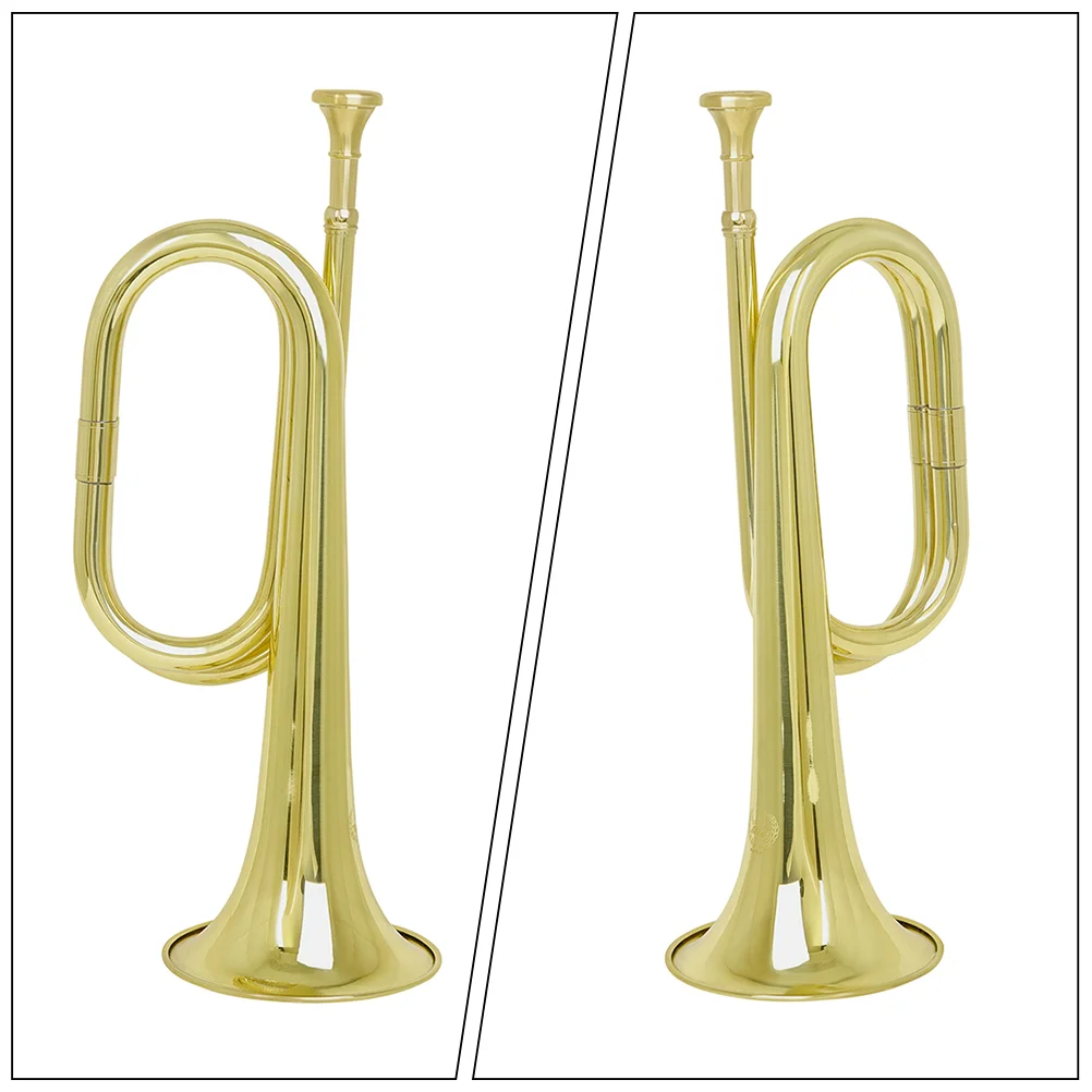 Toy Room Stride Horn Spanish C Key Charge Band Trumpet Assembly Musical Instruments Brass