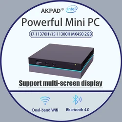 Стандартная Intel®Ядро™Четырехъядерный Max DDR4 64 Гб RAM 4 ТБ ROM Windows 11 10 Pro Dual WIFI Bluetooth Mini PC HD 8K @ 60 Гц