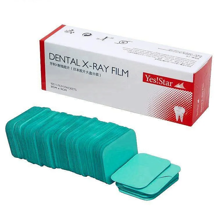 Dentals Intraoral 100pcs X-Ray Film for Darkroom Diagnosis High Quality