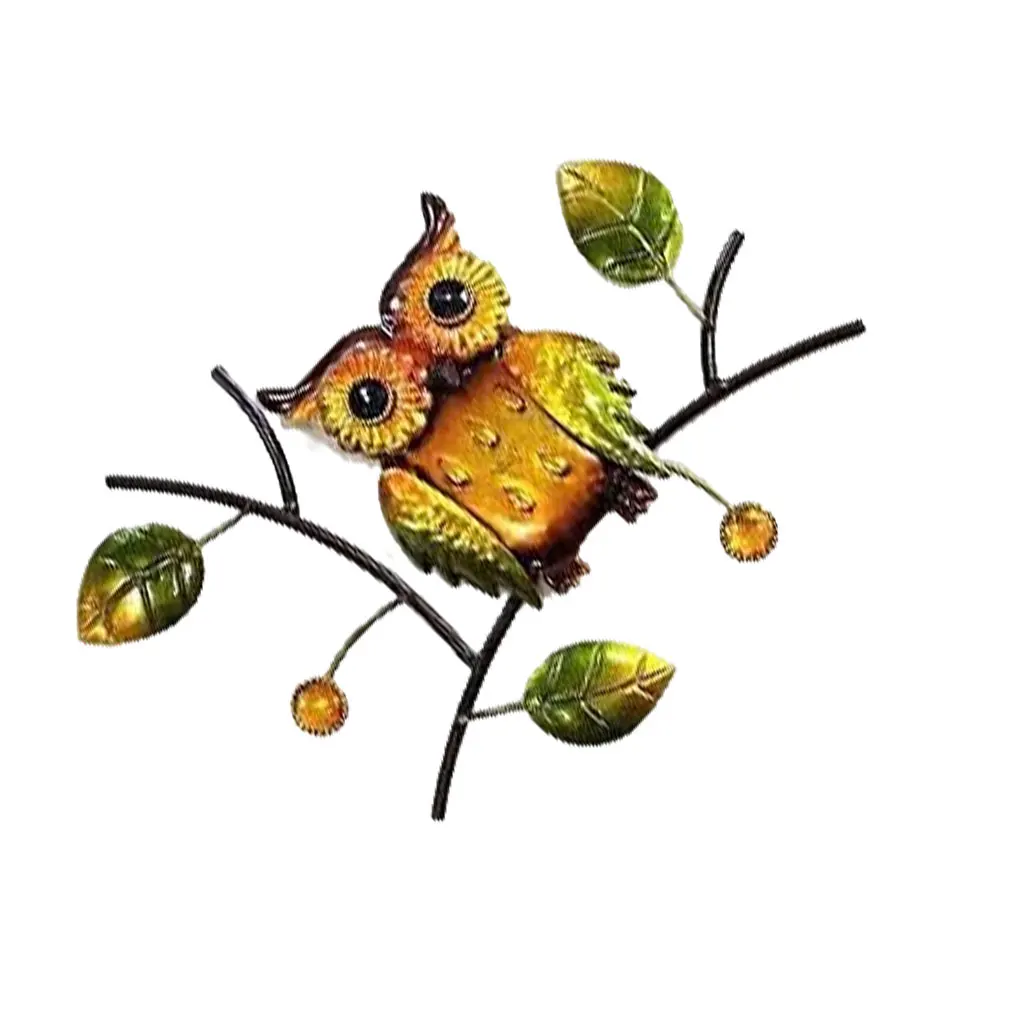 Hanging Pendent Owl Statue Wall Ornament Craftsmanship Sweet Gift