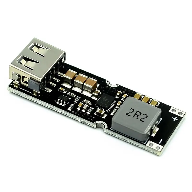 AS95-Single Cell Lithium Battery Boost Power Module Board 3.7V 4.2V Liter 5V 9V 12V Mobile Phone Fast Charge TPS61088 Module