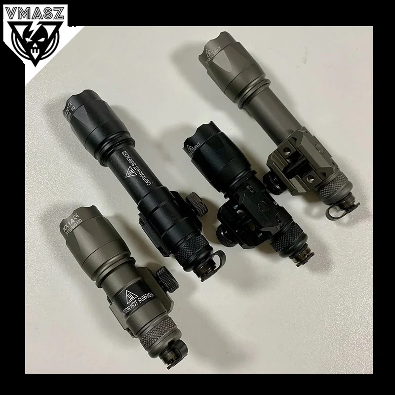 Tactical SureFire M300 M600B M600C Gun Light Picatinny Rail Compatible Flashlight Scout Light Pistol And Rifle Illumination Tool