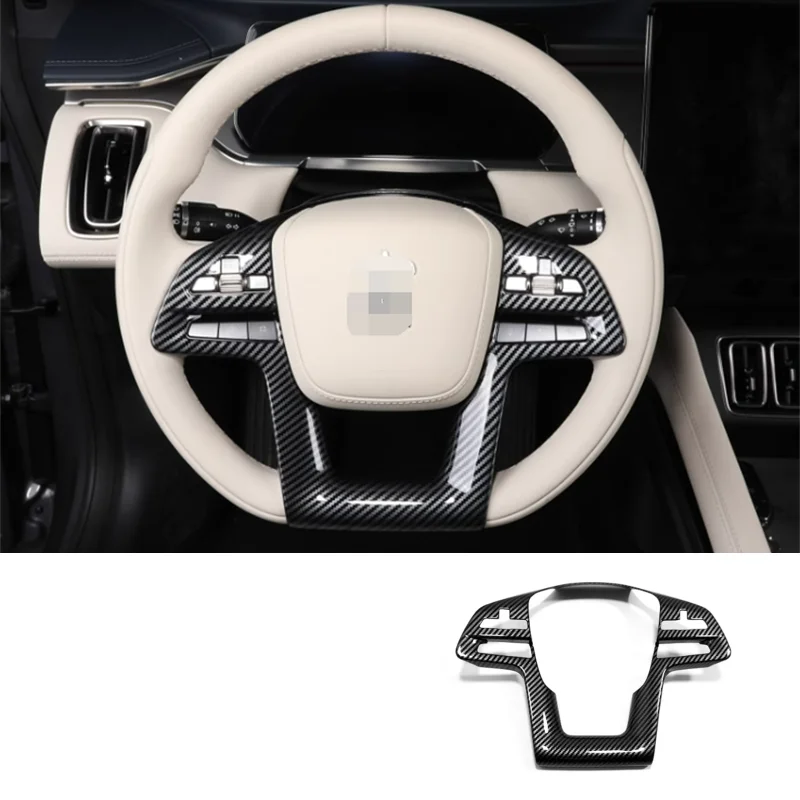 

For BYD SONG L 2024 Interior Moulding Car Steering Wheel Auto Steering Car Steering Wheel Frame Decoration Cover Trim