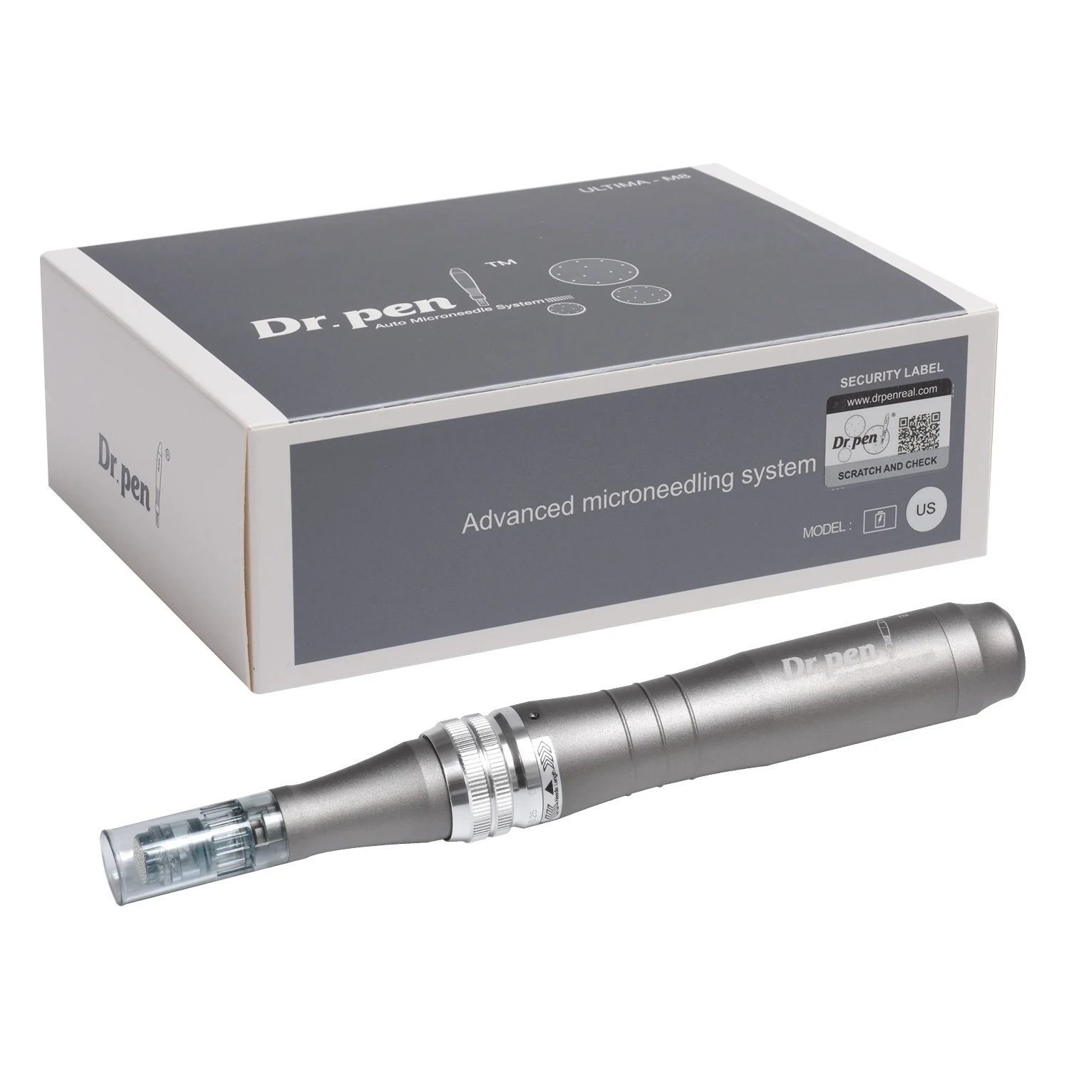Dr pen Ultima M8 With 22 Cartridge Wireless MTS Derma Microneedle Pen Kit Professionals Use Beauty Machine Needle length 0.25 mm