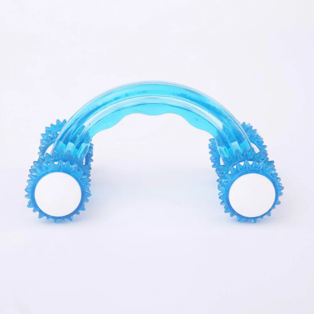 

Plastic Roller Massager For Whole Body Pain Relief Muscle Relaxation Anti-Slip Handle Massage Tool Shoulder Leg Foot Hand