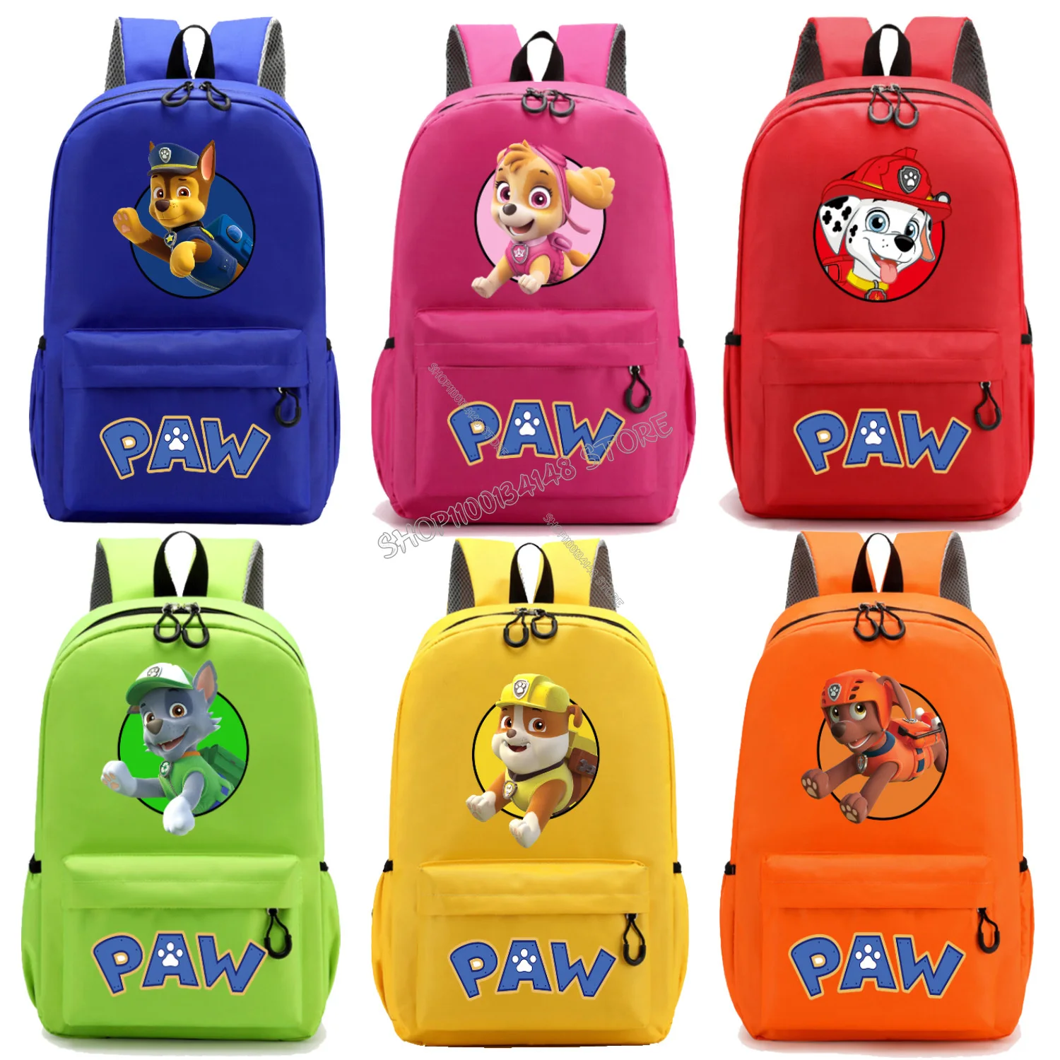 Mochila De La Patrulla canina para niños, Bolsa Escolar de Anime, Marshall Chase, Skye de dibujos animados, bolsas de almacenamiento de gran capacidad para estudiantes de moda