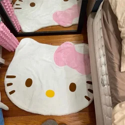 Sanrio Hello Kitty Tapete Dos Desenhos Animados para Crianças, Decoração do Quarto Kawaii, Tapete da Sala, Presentes Anime, Tamanho 80*68