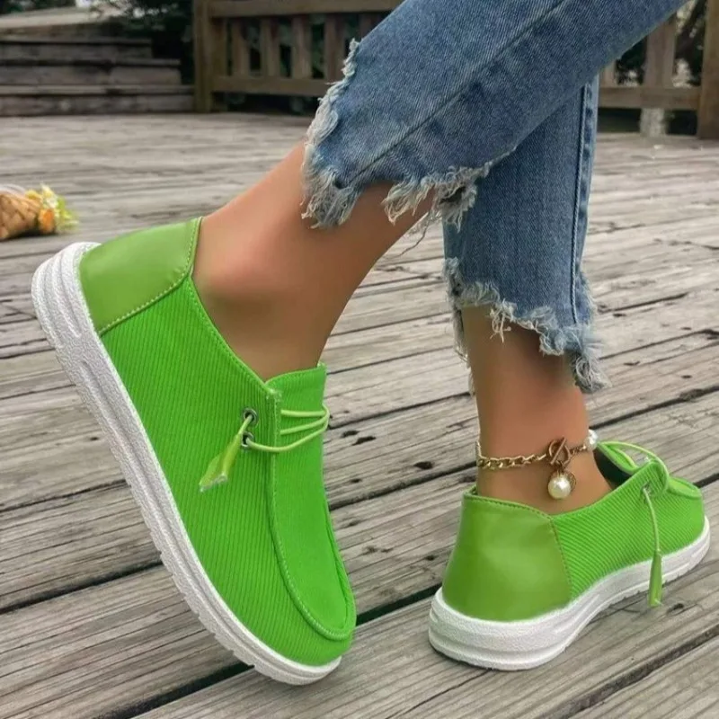 Women Summer Casual Sneakers Canvas Shoes Women Breathable Cloth Loafers Platform Shoes Woman Designer Shoes Zapatos De Mujer