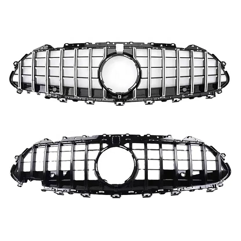 GT Style ABS Face Grill for Mercedes Benz C257 CLS300 CLS450 CLS500 Facelift AMG
