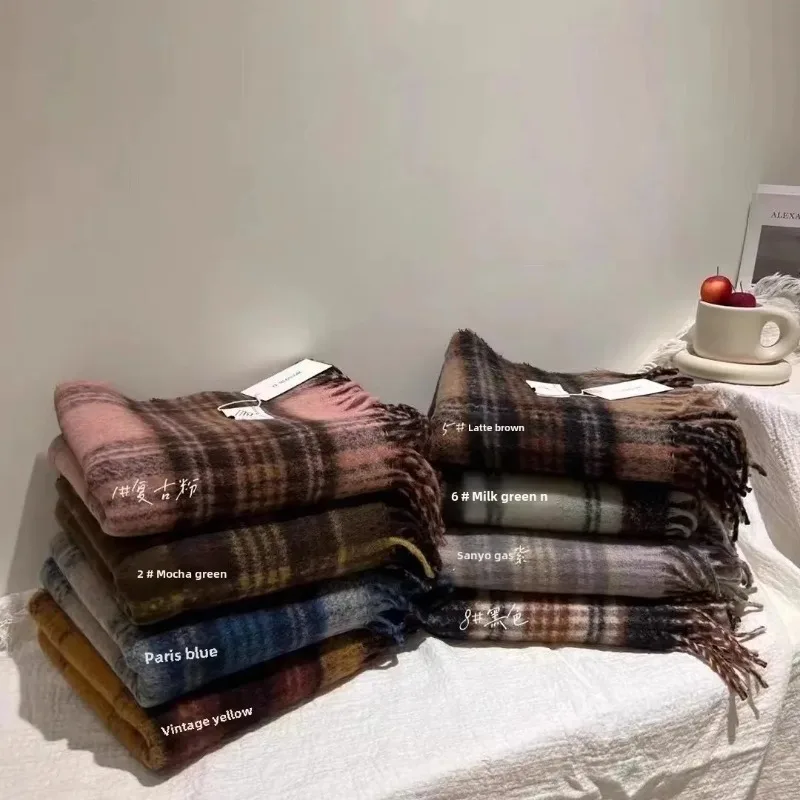 Thumbnail 4 - #11 Compare Plaid Winter Scarf Before You Buy