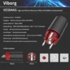 Viborg VE504 VM504Ag Pure Silver Hi-End Power Plug Pure Silver EU US Power plug High purity Solid silver Złącze zasilania 4