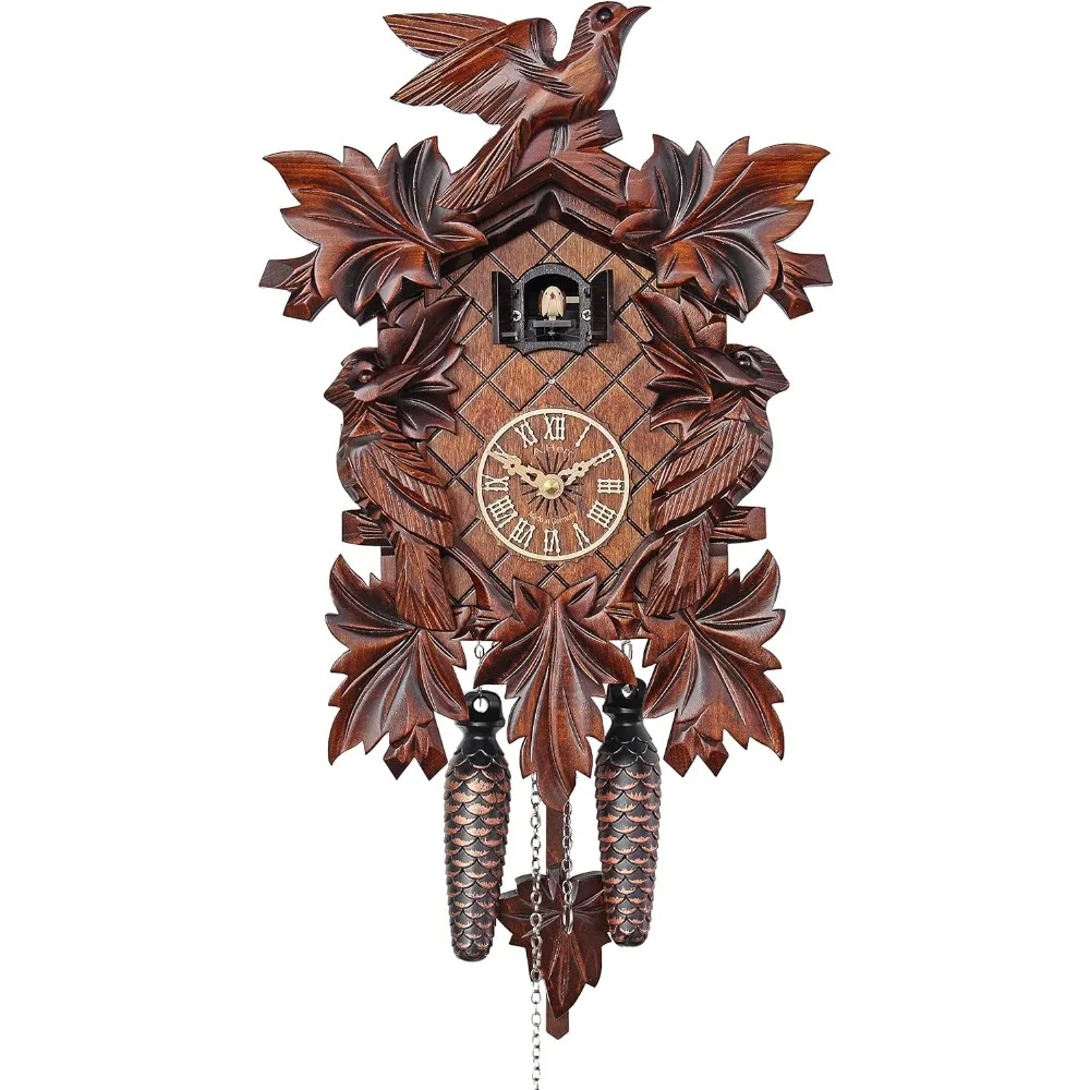 

Wall Clock Living Room Decoration By Adolf Herr Quartz Cuckoo Clock - The Cuckoo Bird Family AH 32/1 QM