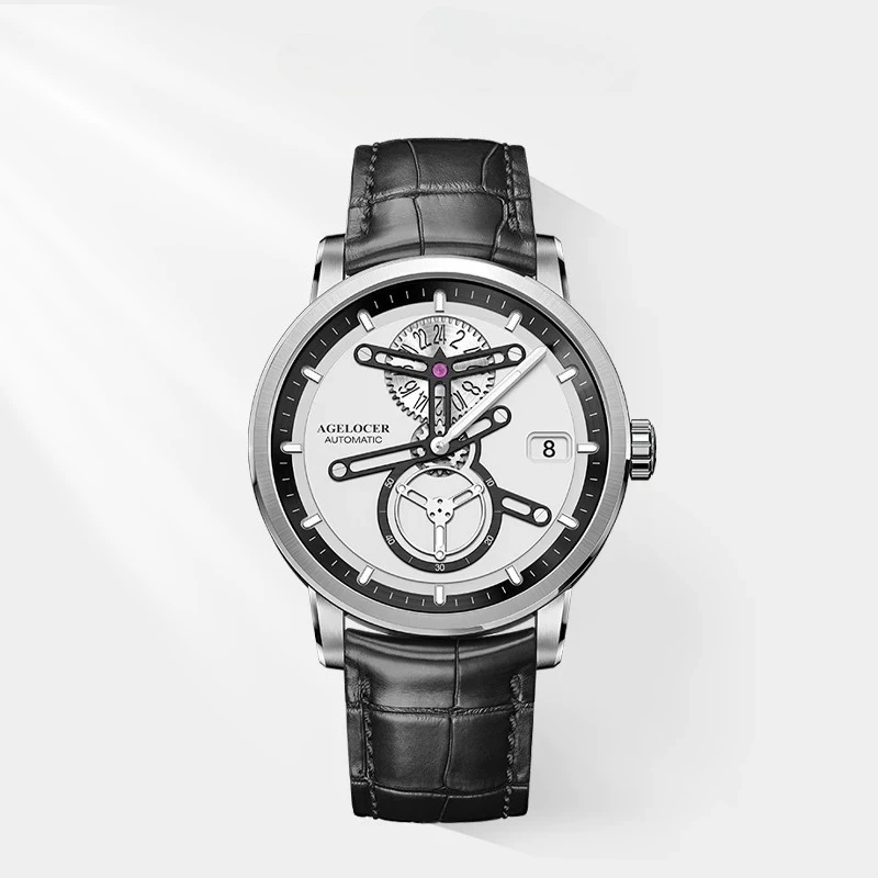 Original Astronomer Men's Large Calendar Belt Mechanical Watch