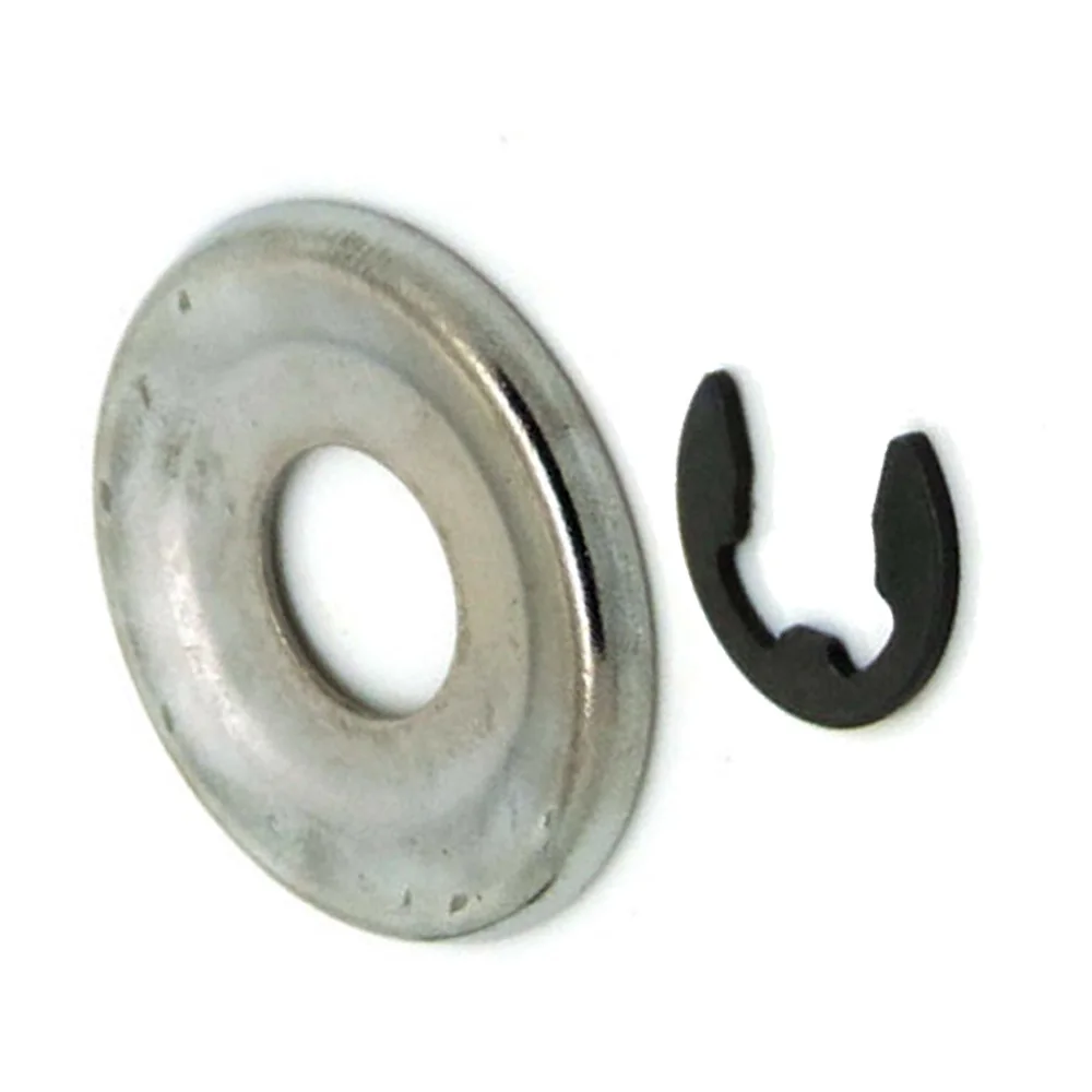 2 uds arandela E Clip eje Circlip sujetador anillos de repuesto accesorios Kit de montaje retención útil práctico