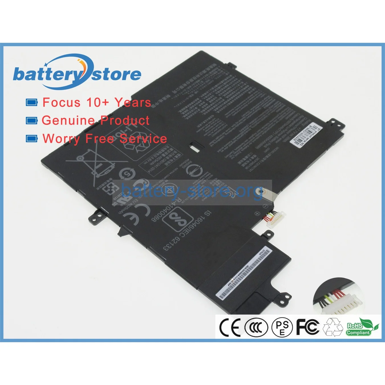 

Genuine Original Laptop Batteries for C21PQC5,C21N1701,0B200-02640000,2ICP3/82/138,V406UA,X406UA,X406,S406UA,7.7V,2 Cell