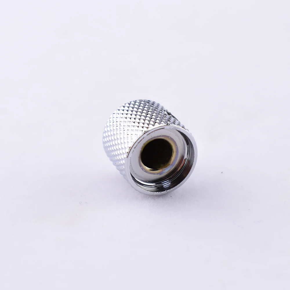 1 Piece Dome Metal Knob For Electric Guitar Bass 15MM/18MM - Made in Korea