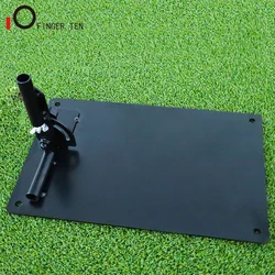 Nowy wytrzymały Metal Golf Swing Plate Trainer do wyrównania Stick Training akcesoria do gry w golfa Drop Shipping