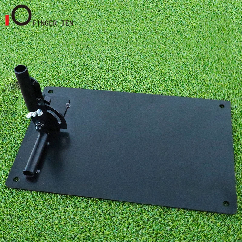 New Durable Metal Golf Swing Plate Trainer for Alignment Stick Training Accessory for Golfing Practice Drop Shipping