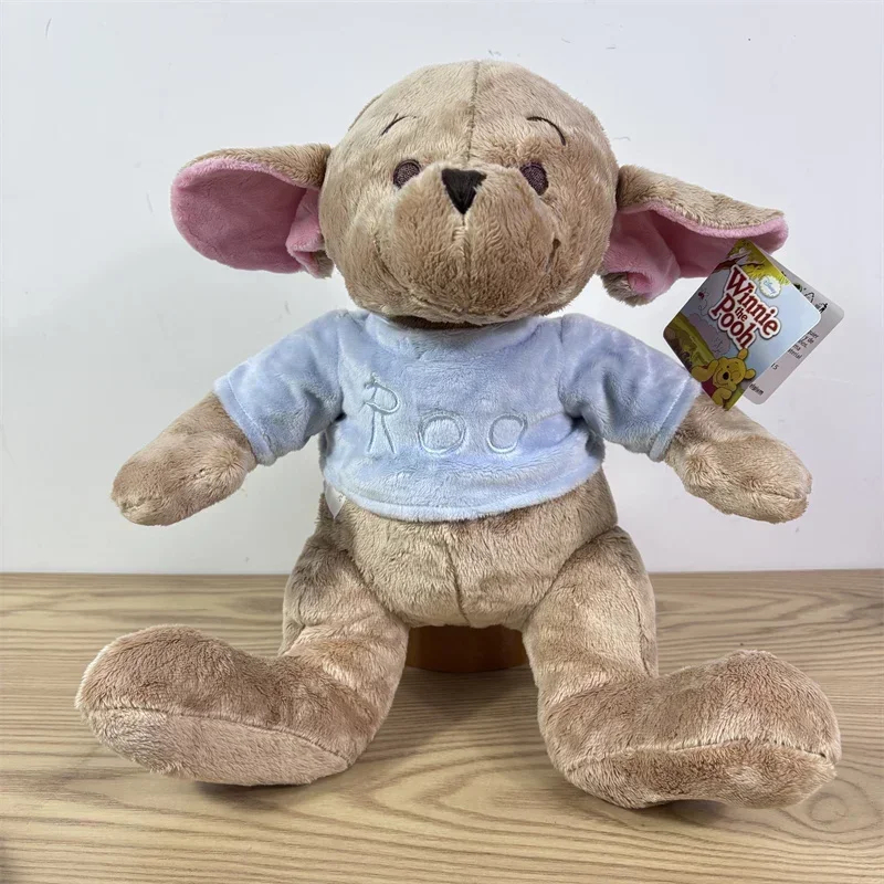 

Disney Anime Winnie The Pooh friend Roo Kangaroo Animal Soft Plush Doll Toy throw pillow accompany kid Birthday Gift