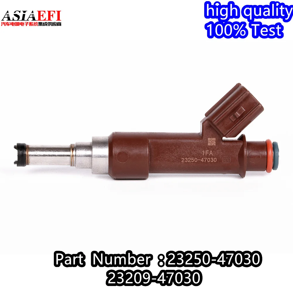 4 قطعة عالية الجودة OEM 23250-47030 23209-47030 حاقن الوقود فوهة لتويوتا كورولا كامري لكزس NSP120 1NRFE 1.3L 2325047030 #1