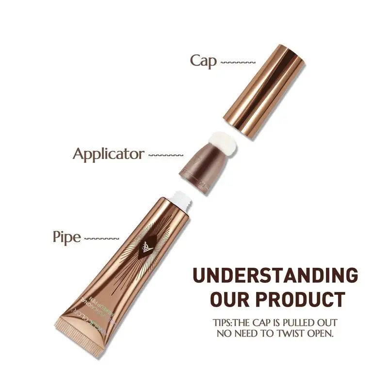 Highlighter Beauty Wand Liquid Beauty Foundation Wand Long Lasting Beauty Face Concealer Pen Body Face Contouring Makeup For