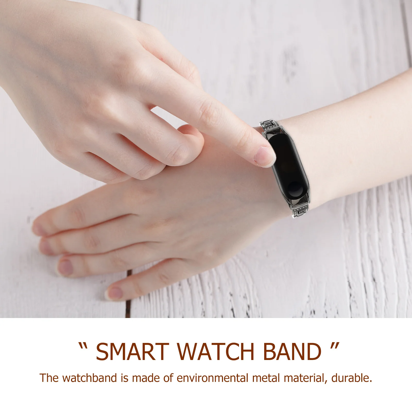 Stainless Steel Watch Band Zinc Alloy Strap Watch Comfortable Durable Adjustable Gift for All Occasions