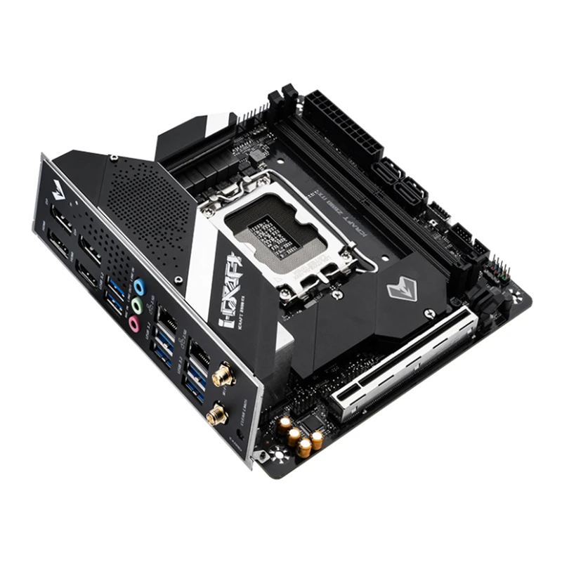 MAXSUN Mini Motherboard MS-iCraft Z690 ITX WIFI DDR5 PCIe 4.0 SATA3.0 USB3.2 M.2 Support LGA1700 DDR5 RGB Core (12600K/12700K)