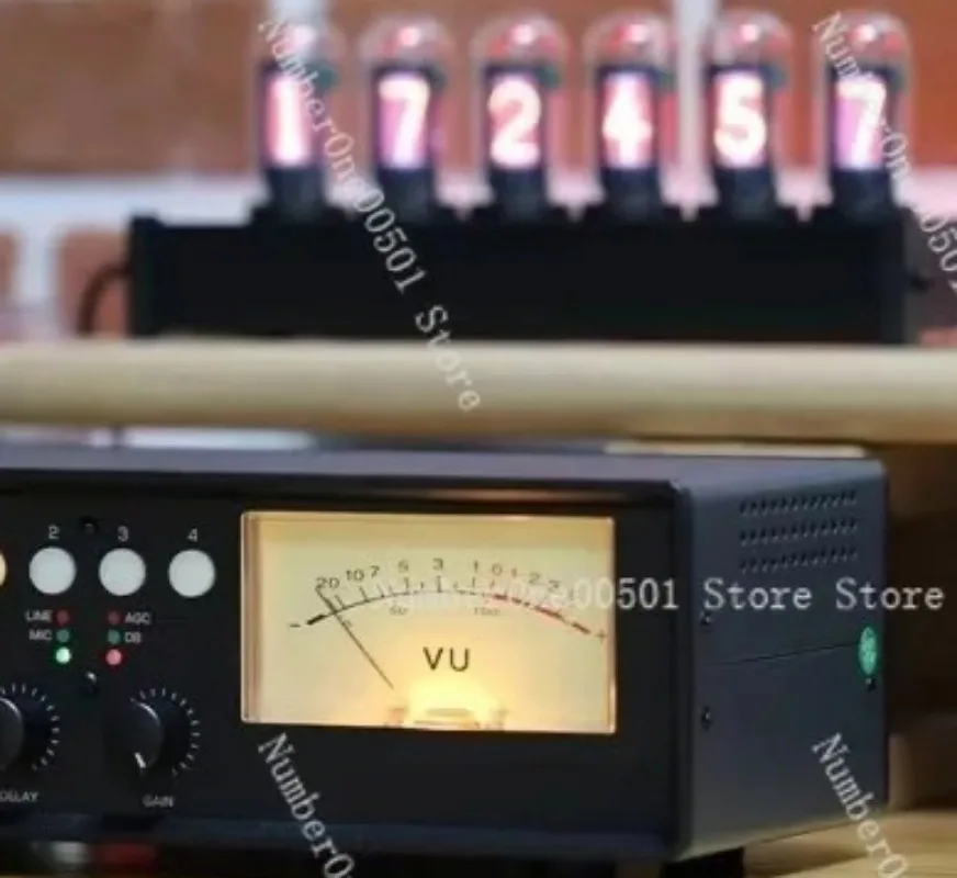 

Аналоговый измеритель уровня звука VU2, коммутатор 4 входа/1 выход, голосовое управление, высокая точность, стильный дизайн