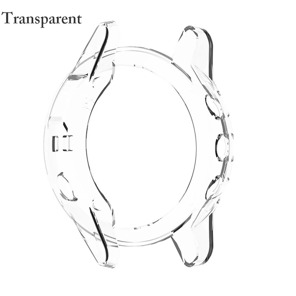 Heißer Schutz Fall Für Garmin Fenix 7 7S 7X 5S 5 5X Plus 6S 6 6X Pro smart Uhr Protector Rahmen Soft Clear TPU Fall Abdeckung Band