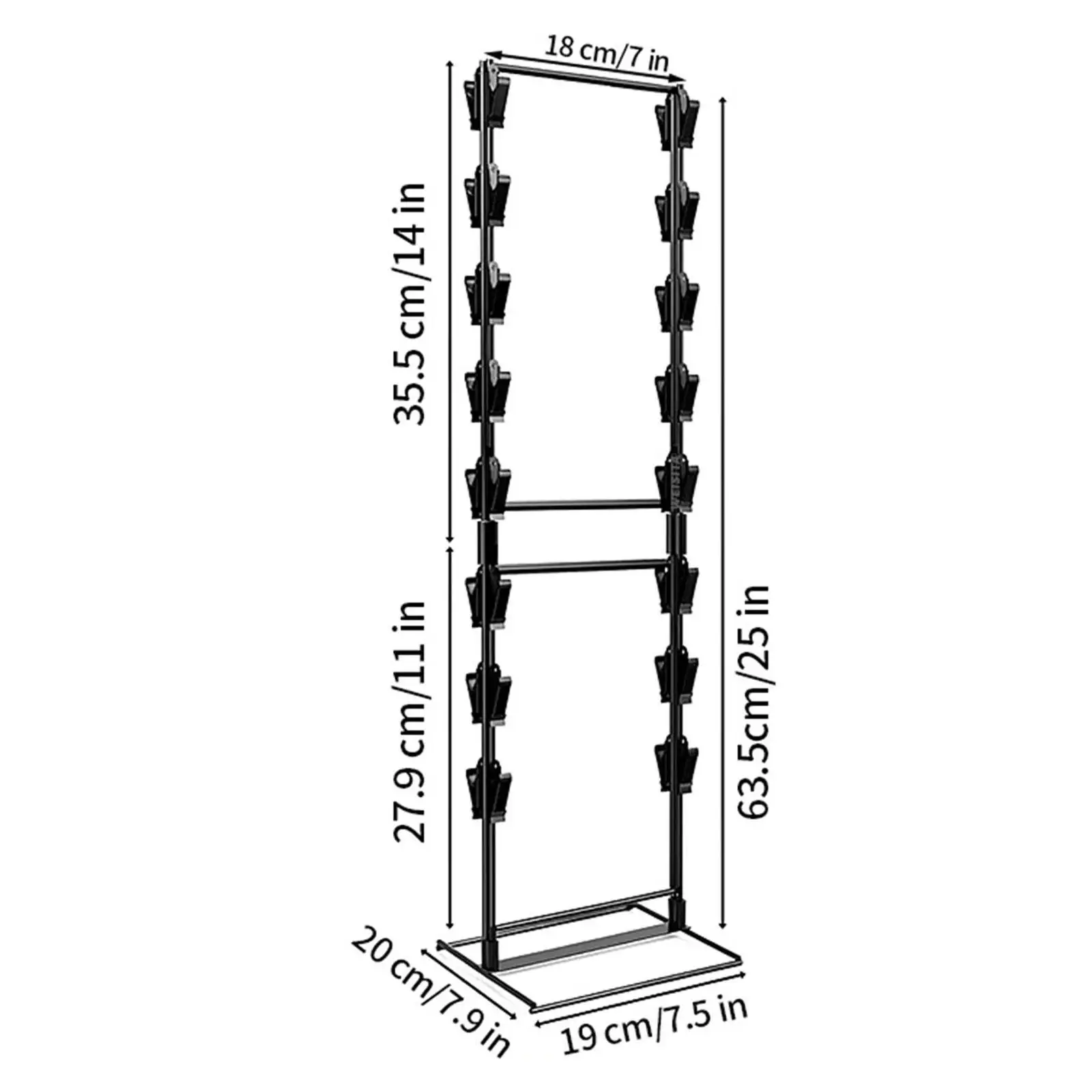 رقاقة رف عرض موقف عملي مريح 2 صف 32 مقاطع سوبر ماركت وجبة خفيفة رف حقيبة الوجبات الخفيفة حامل لمتجر المجوهرات المنزلية