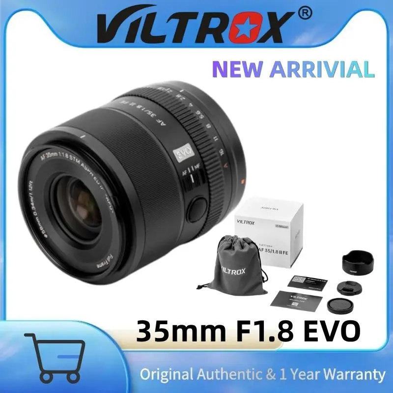 Viltrox 35mm F1.8 EVO II with APO Design STM Motor for Sony FE Mount Nikon Z Mount