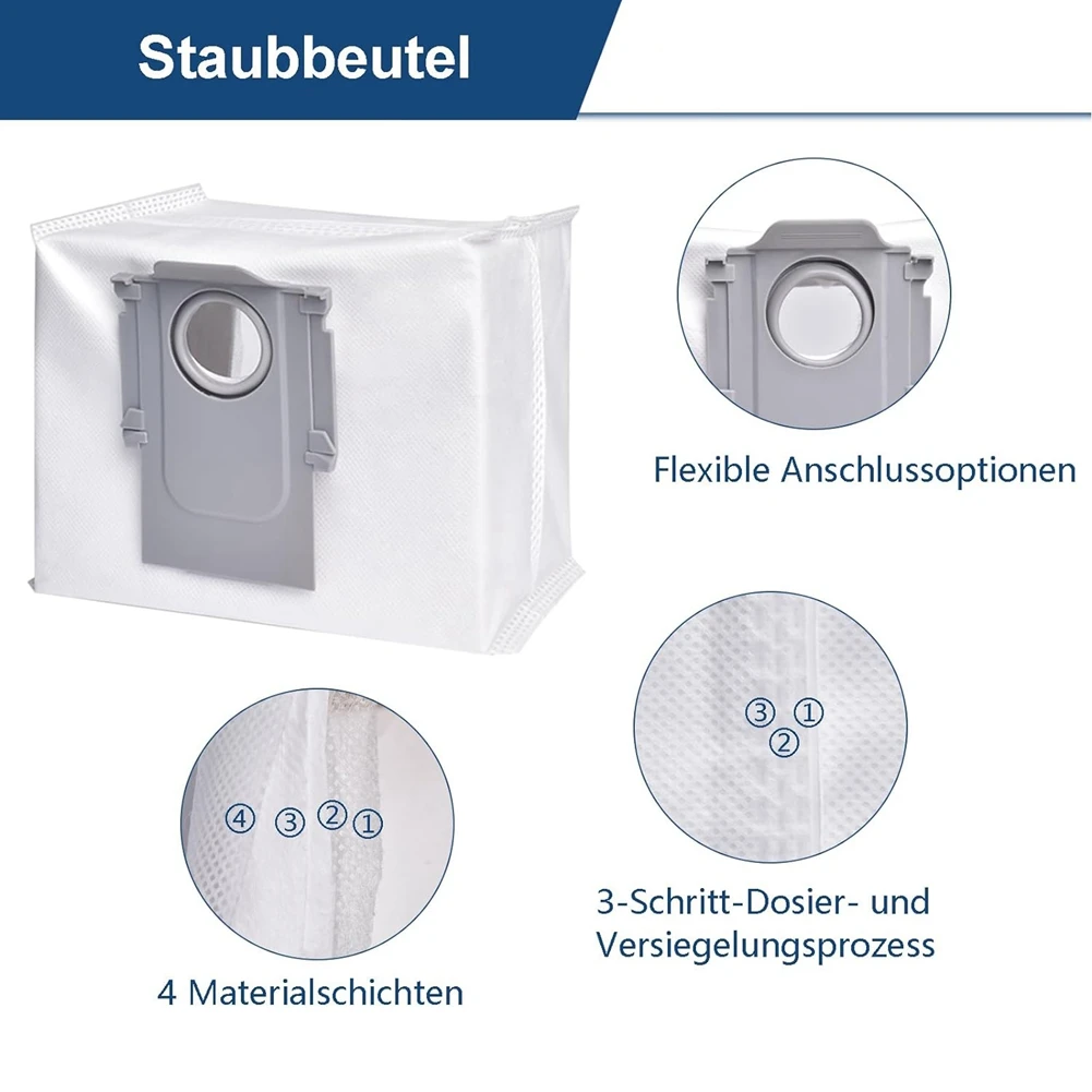 Аксессуары A66T для Roborock S8 Pro Ultra S8 S8 + основная боковая щетка, фильтр, мешок для пыли, запасные части для робота-пылесоса