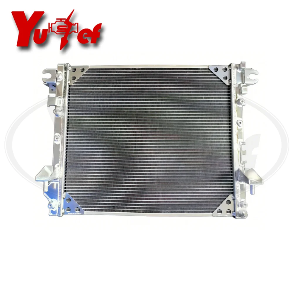 All aluminum radiator For JEEP WRANGLER JL 2.0L 3.0L 3.6L 2018- MT 48mm