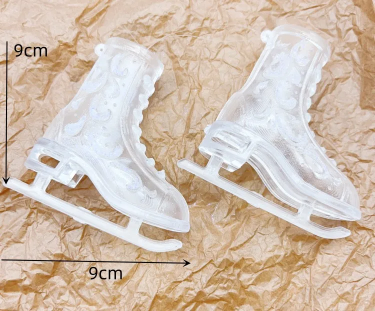 

Подвеска на рождественскую елку, украшение для окна, акриловые роликовые коньки, обувь 7-8 см