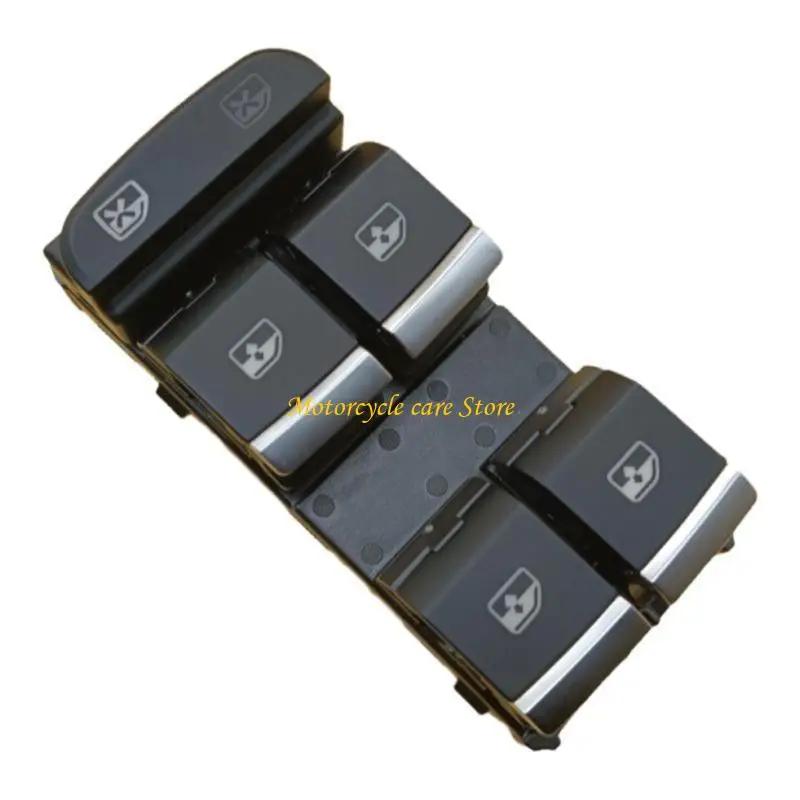 

U75F Smooth Operating Automotive Electric Window Switch Power Control Panel Door Glass Lift Button 8W0959851E 8W0959851E5PR