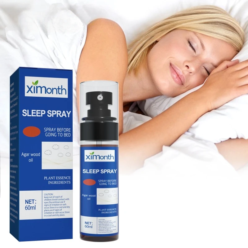 Tiefschlaf spray lindern Körpers tress entspannen Pflege guten Schlaf Aroma therapie Kissen Schlaflos igkeit Therapie Schlaf ätherisches Öl hilft Spray