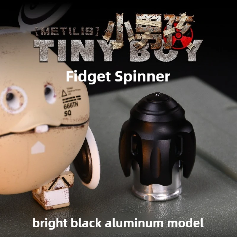 METILISEDC Kleine jongen mechanische metalen vinger fidget gyroscoop decompressie desktop speelgoed
