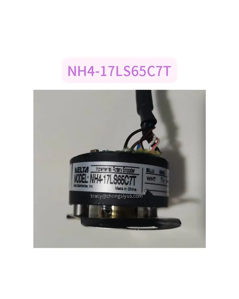 

NH4-17LS65C7T second-hand servo motor encoder, in stock, tested ok， function normally