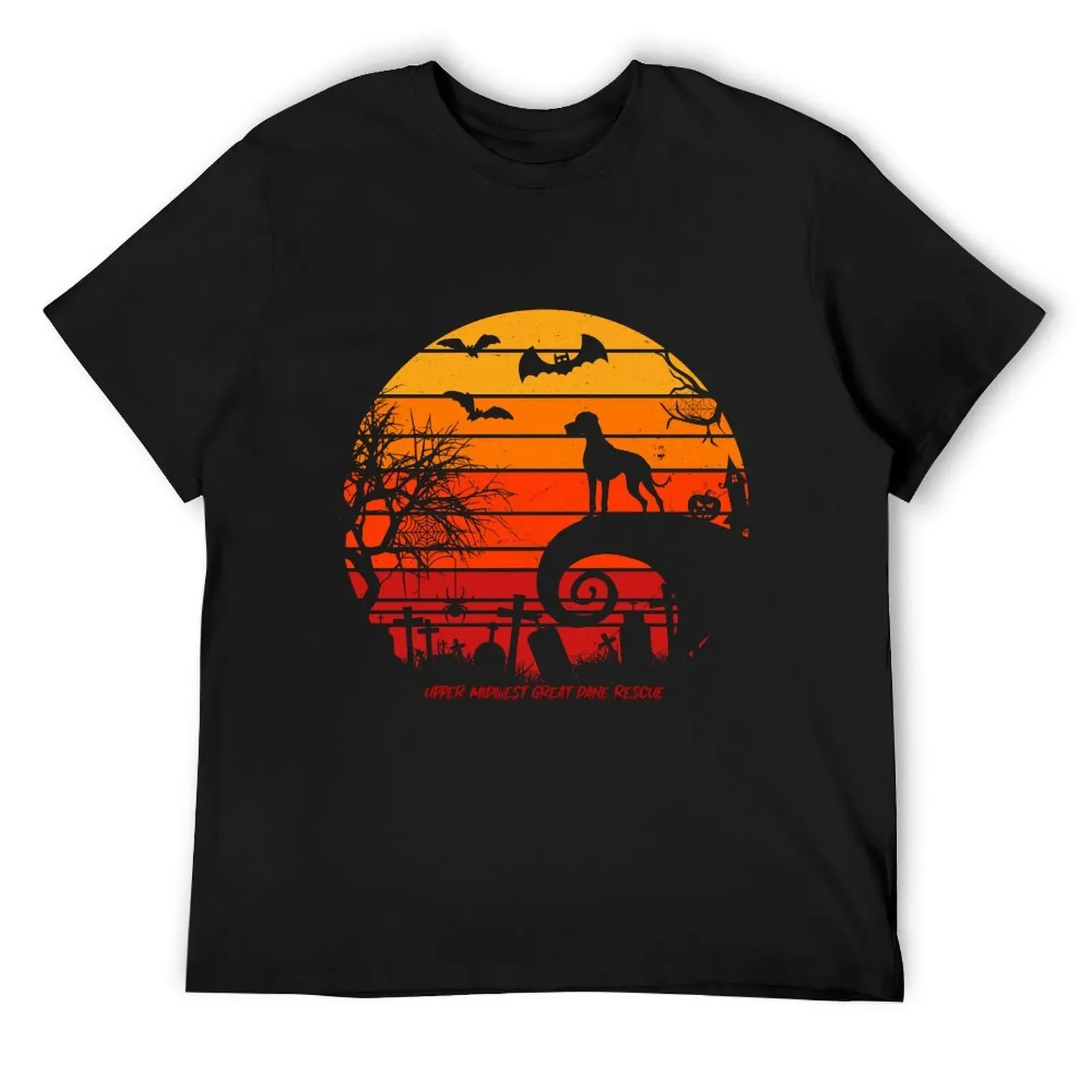 

UMGDR Halloween T-Shirt kawaii clothes oversizeds summer top cotton graphic tees mens designer clothes