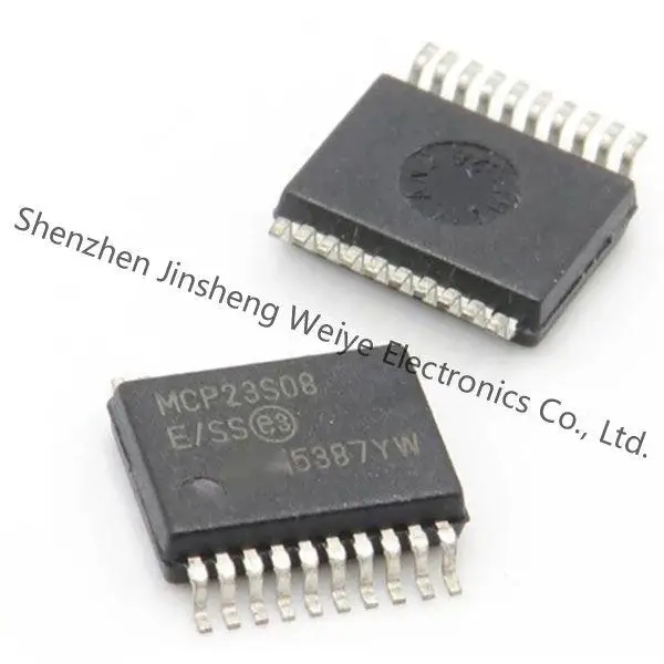 MCP23S08-E/SS MCP23S08-E/SO MCP23S08-E/ML MCP23S08-E/P Interface Chip IC Interface-I/O expander In/Out SPI int to demand PCB BOM