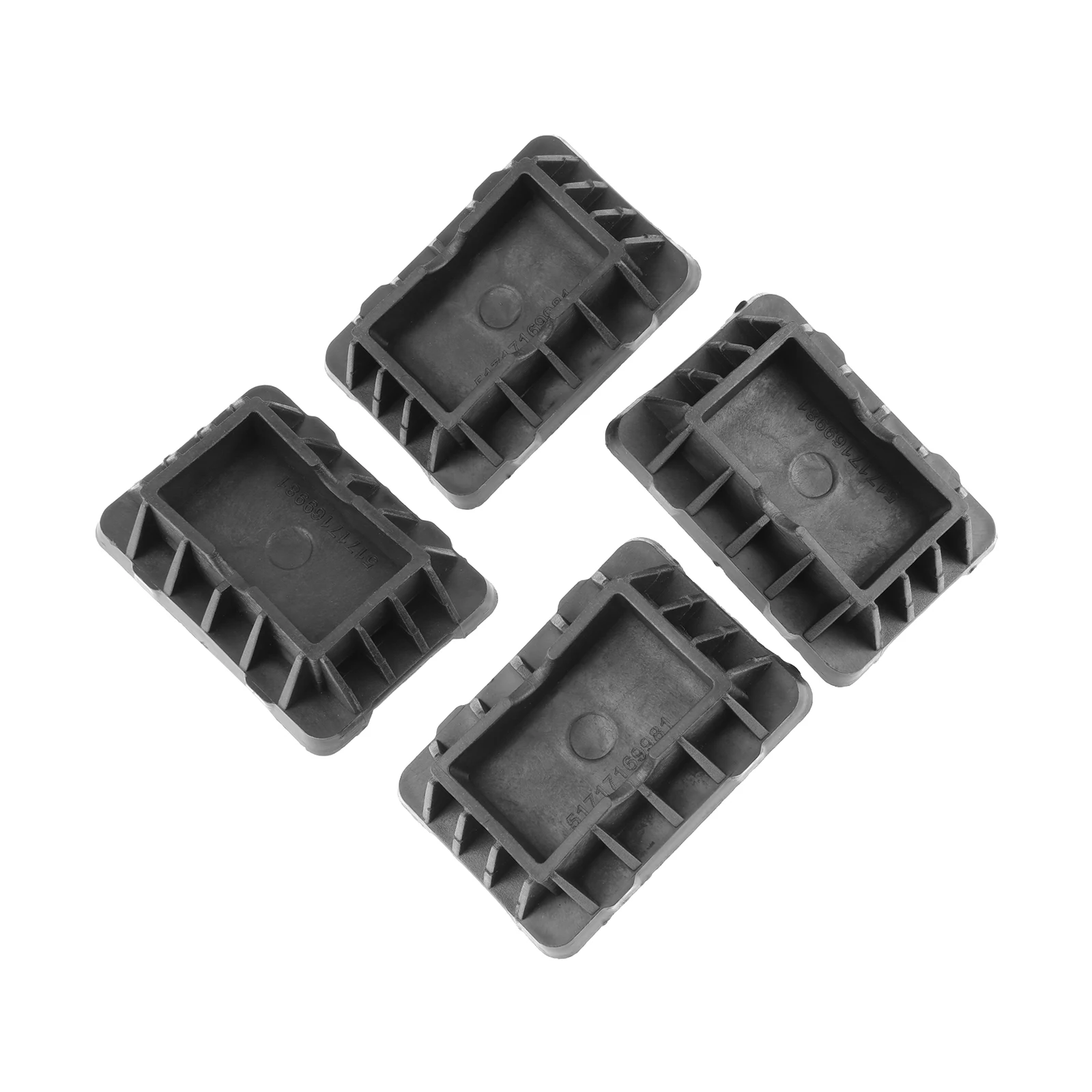 4Pcs Car Jack Pad Under Car Support Pad 51717169981 for BMW 1 Series E88 F20 F21 3 4 6 Series for Mini Cooper F55 F56 F57 Parts